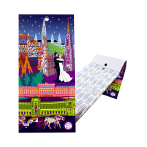 Bloc note magnétique - Carnet Formalist City