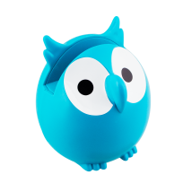 Brillenhalter - Owl Blau