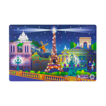 Placemat - Set my city Paris Night