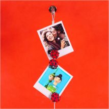 Câble porte photos et magnets - Magnetic Cable