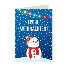 Carte de voeux Joyeux Noël - Wish you