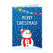Carte de voeux Joyeux Noël - Wish you