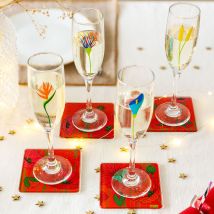 Set de 4 dessous de verre - Sous verre