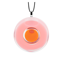 Kettenanhänger - Duo Medium Rosa