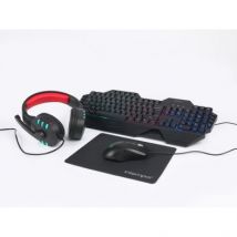 Intempo Quest 4 In 1 Gaming Set With Keyboard Headset And Mouse