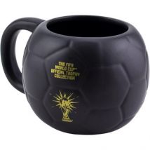 Fifa World Cup Football Mug Black & Gold 400ml