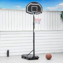 Homcom Adjustable Basketball Hoop and Stand