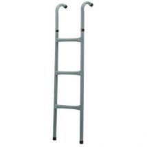 Homcom 12/14ft Trampoline Ladder Galvanized w/ Non-slip Mat