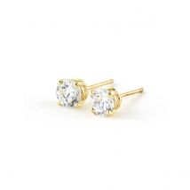 Diamond Carmella Classic Stud Earrings in 9ct Gold