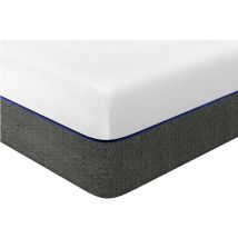 Memory Foam Mattress, Soft Fabric, Skin-friendly Mattress, Breathable Cover, 2 Layer for More Supportive 4FT Small (120x190x20cm)
