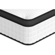 25CM Pocket Sprung Mattress with Anti-mite Fabric and Wave Memory Foam, Hybrid Spring Mattress-Medium Firm, 4FT Small (120x190x25cm)