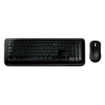 Microsoft 850 Draadloos Toetsenbord + Muis BE - Zwart