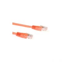 ACT CAT6 U/UTP patchkabel oranje 15 m