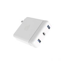 Hyper USB-C HUB für Apple Power Adapter 87W - Weiß