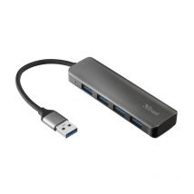 Halyx Aluminium 4-Port USB 3.2 Hub - Grau