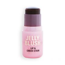 Revolution Jelly Blush Stick Lip and Cheek Stain Peach Orange