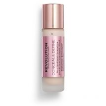 Revolution Conceal & Define Ultra Matte Full Coverage Foundation F3