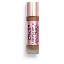 Revolution Conceal & Define Ultra Matte Full Coverage Foundation F14