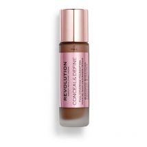 Revolution Conceal & Define Ultra Matte Full Coverage Foundation F16.5
