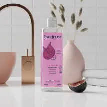 Gel Douche Figue & Bergamote 400ml - Nettoie, hydrate et protège - Tous types de peaux - 96% d'ingrédients naturels - Rivadouce
