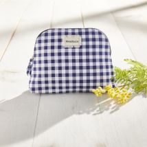 Trousse Vichy Bleu Marine - Rivadouce