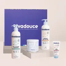 Coffret Naissance Peau Sensible - Idéal pour célébrer une naissance - Peaux sensibles - Coffret cadeau - 98% d'ingrédients naturels - Rivadouce