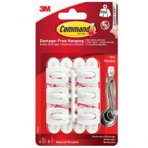 3M Command Mini Adhesive Hooks