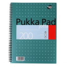 Pukka Jotta Notepad A4 80gsm Wirebound 200 Pages 100 Sheets