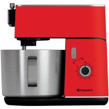 Hotpoint Kitchen Machine Stand Mixer - Red