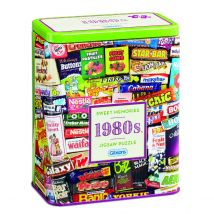 Gibsons 1980s Sweet Memories Gift Tin 500pc Jigsaw Puzzle