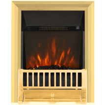 Focal Point Fires 2kW Farlam LED Inset Electric Fire - Brass