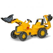 Caterpillar CAT Kids Tractor with Front Loader and Rear Excavator