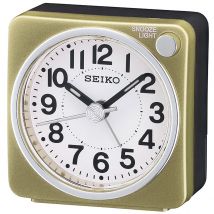 Seiko Bedside Alarm Clock - Gold