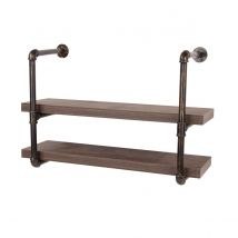 Core Products Pipe Double Wall Shelf