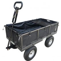 The Handy 400kg (880lb) Garden Trolley with Liner & Tool Tray