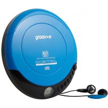 Groov-e  Retro Series Personal CD Player - Blue
