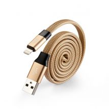MIXX Self-Coil Travel Cable - USB to Lightning - Rose Gold