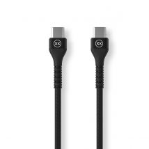 MIXX PD Cable USB Type C to USB Type C 2m 60W - Black