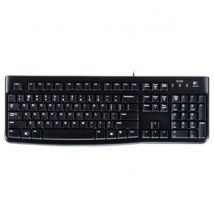 Logitech K120 Wired USB Keyboard for Business - Black
