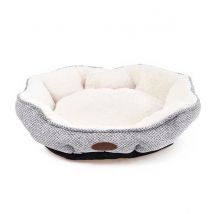 Charles Bentley Medium Soft Pet Bed - Grey