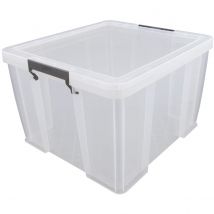 Whitefurze Allstore 48L Storage Box with Lid