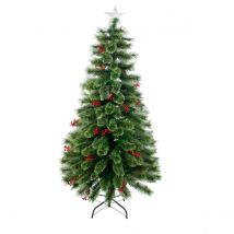 Robert Dyas 6Ft Berry & Cone Christmas Tree