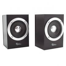 White Shark Rhythmus GSP-602 2.0 Wired Speakers - Black