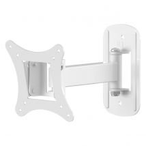 AVF Extendable Tilt and Turn Monitor Wall Mount for 13 - 27 inch Screens - White