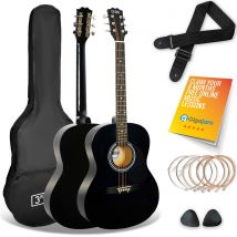 3rd Avenue Acoustic Guitar Pack - Black