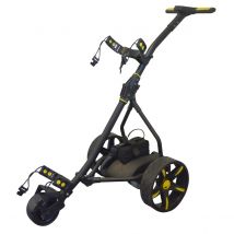 Pro Rider Leisure 36 Hole Electric Golf Trolley - Black & Yellow
