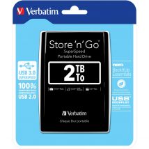 Verbatim Store n Go USB 3.0 Portable Hard Drive 2TB - Black