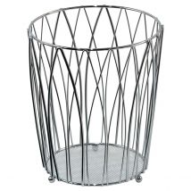 Showerdrape Vista Waste Paper Basket - Chrome