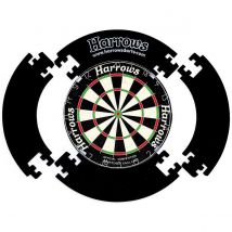 Harrows 4 Piece Dartboard Surround (black)