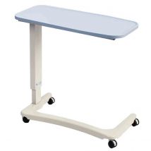 Nrs Healthcare Easylift Overbed / Over Chair Table Height Adjustable Curved Wheelchair Base